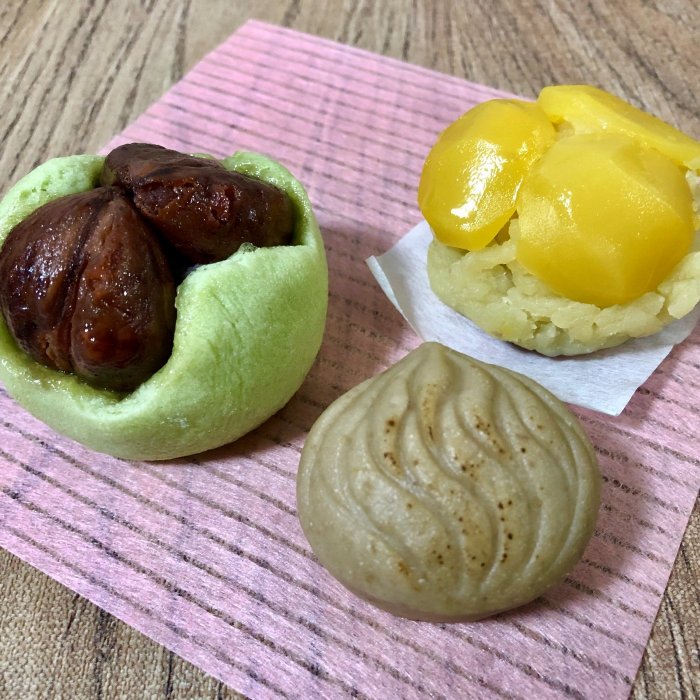 造り菓子竹芳(ちくほう)|盛岡市産業祭りで見つけた栗三昧