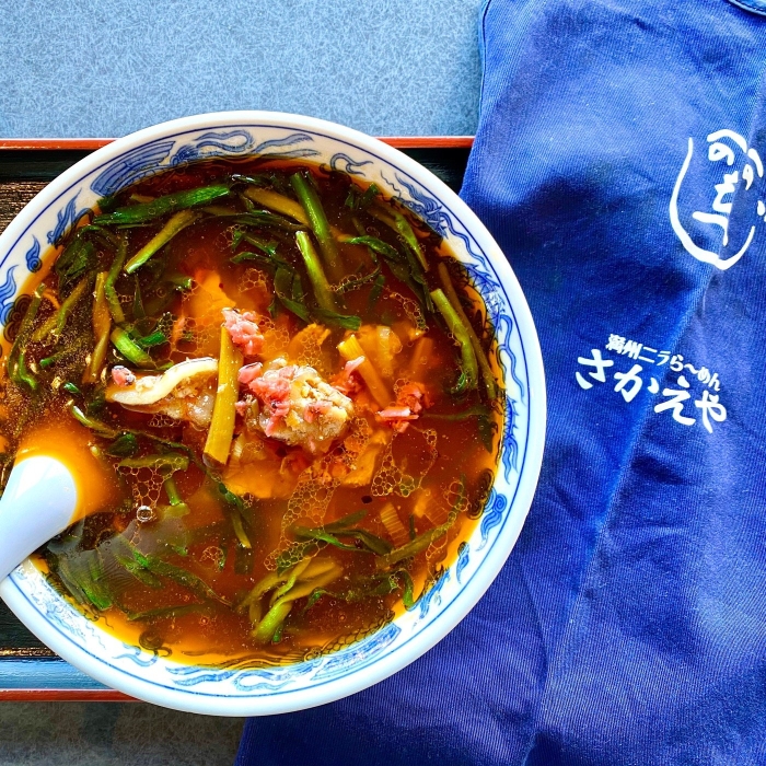 さかえや 滝沢店｜マンニラってなんだ？平日から混みまくるラーメン店【滝沢市室小路】