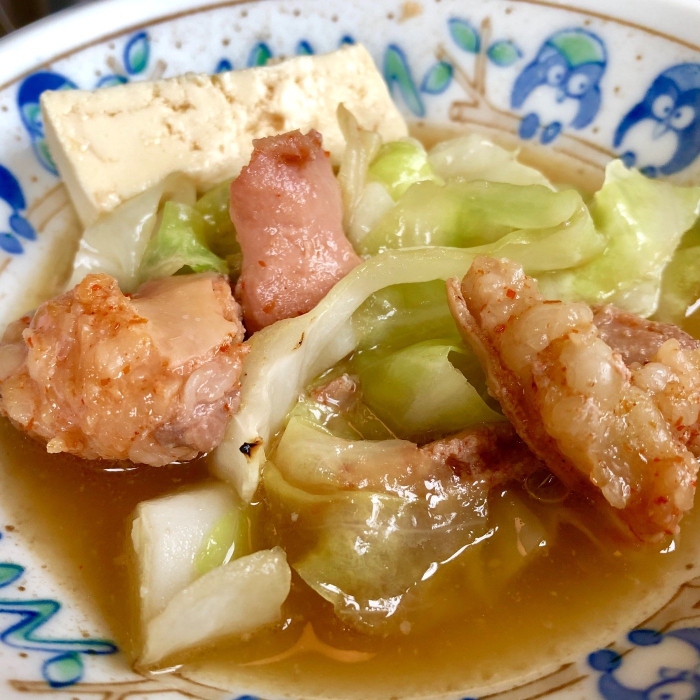 玉山支所前食堂｜やみつき感MAXのもつ鍋はゼロカロリー？【盛岡市日戸鷹高】